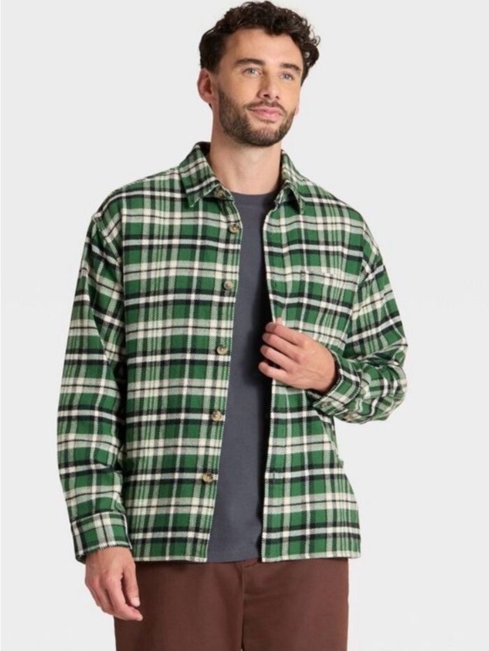 Goodfellow & Co Men’s Vintage Heavy Weight Flannel - XXL